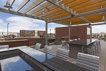 Rooftop lounge